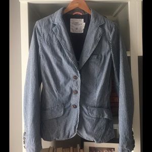 Striped H&M blazer